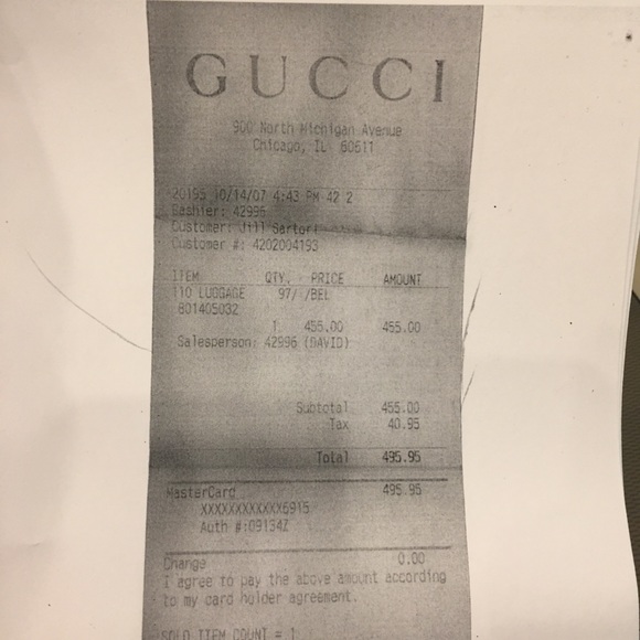 Gucci Waist Bag Monogram GG - Picture 10 of 14